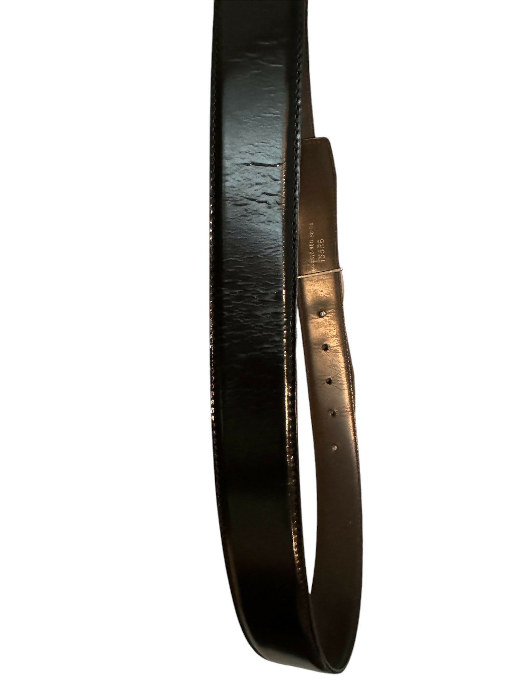 G Buckle Belt Black Leather - Endless - UAE Rental and Resale for Women's Fashion