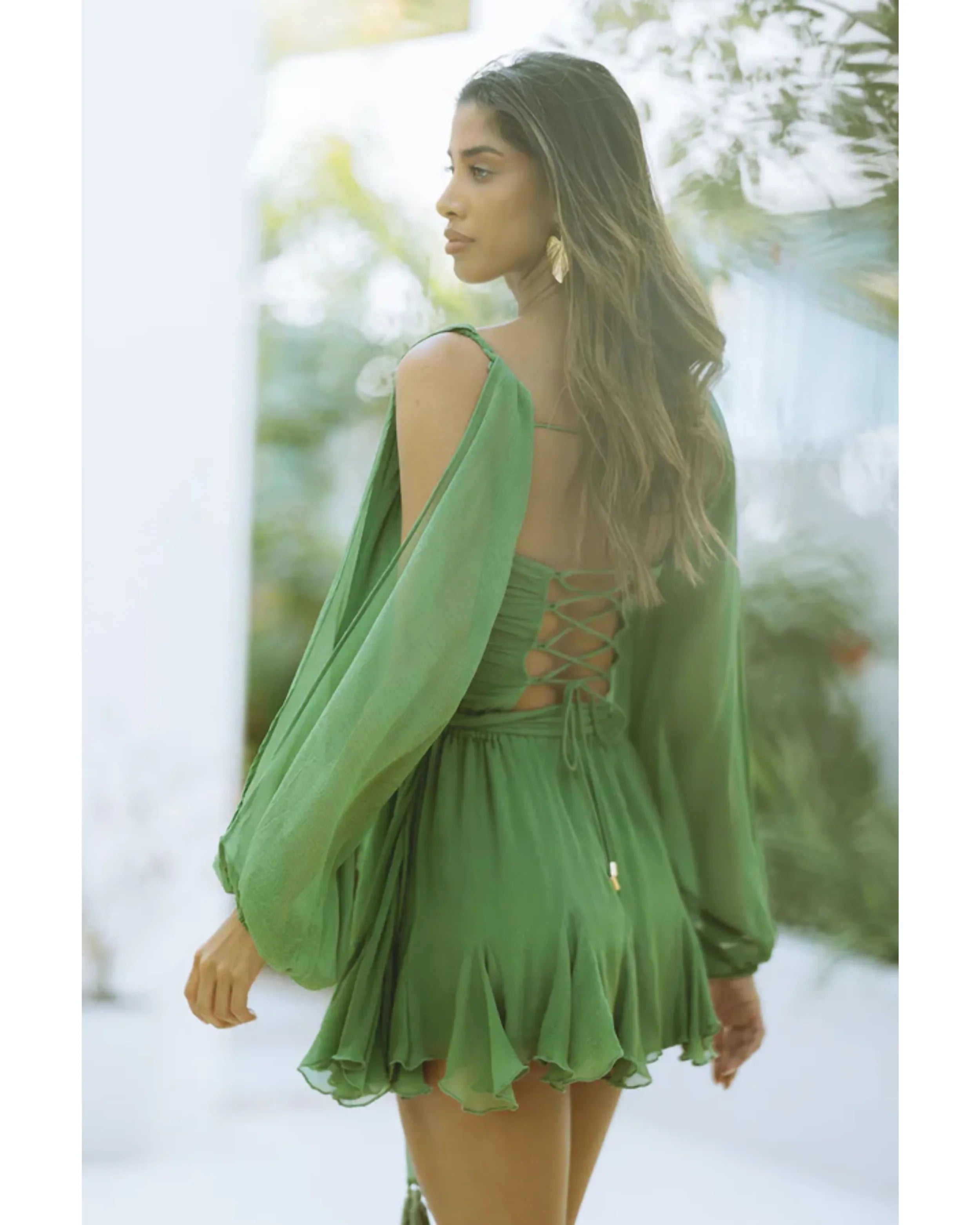 Gaia Mini Dress - Endless - UAE Rental and Resale for Women's Fashion
