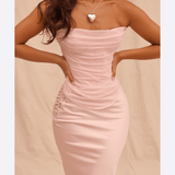 Georgie Ballerina Pink Strapless Corset - Endless - UAE Rental and Resale for Women's Fashion