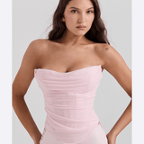 Georgie Ballerina Pink Strapless Corset - Endless - UAE Rental and Resale for Women's Fashion