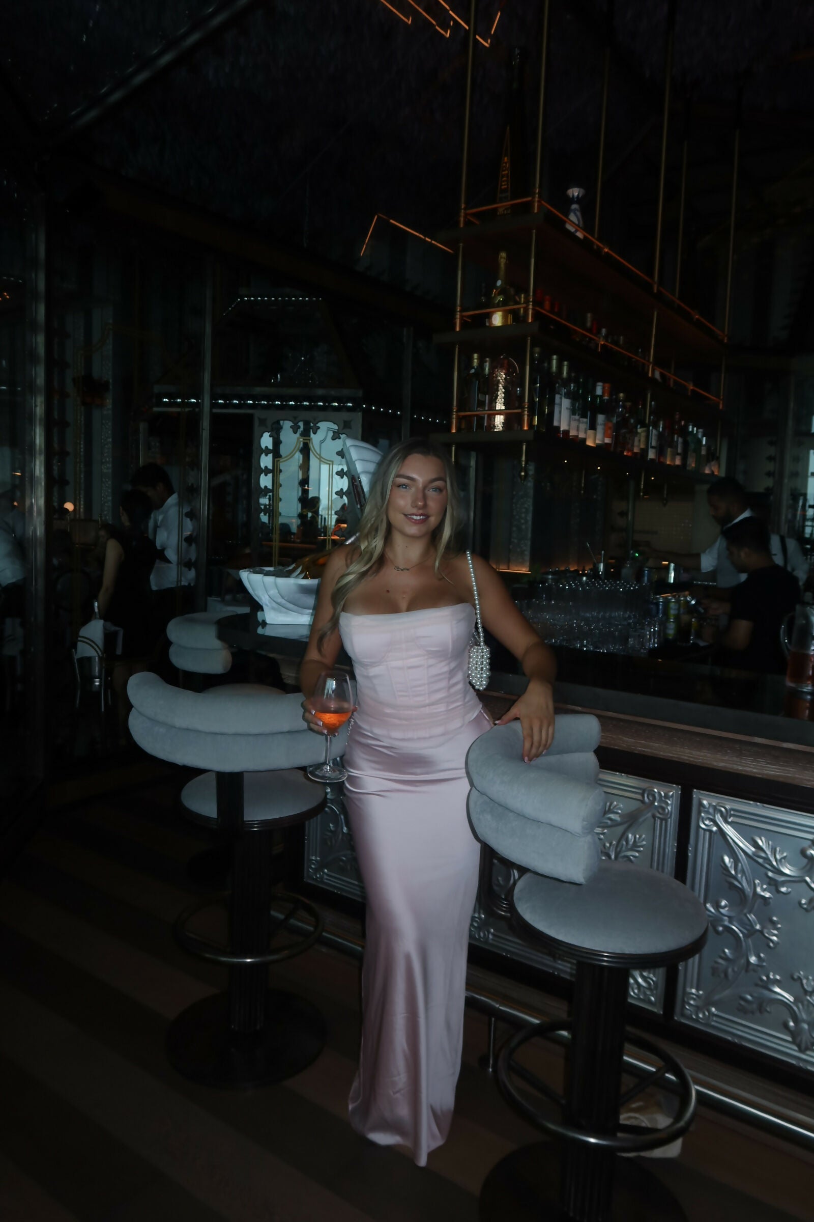Georgie Ballerina Pink Strapless Corset - Endless - UAE Rental and Resale for Women's Fashion