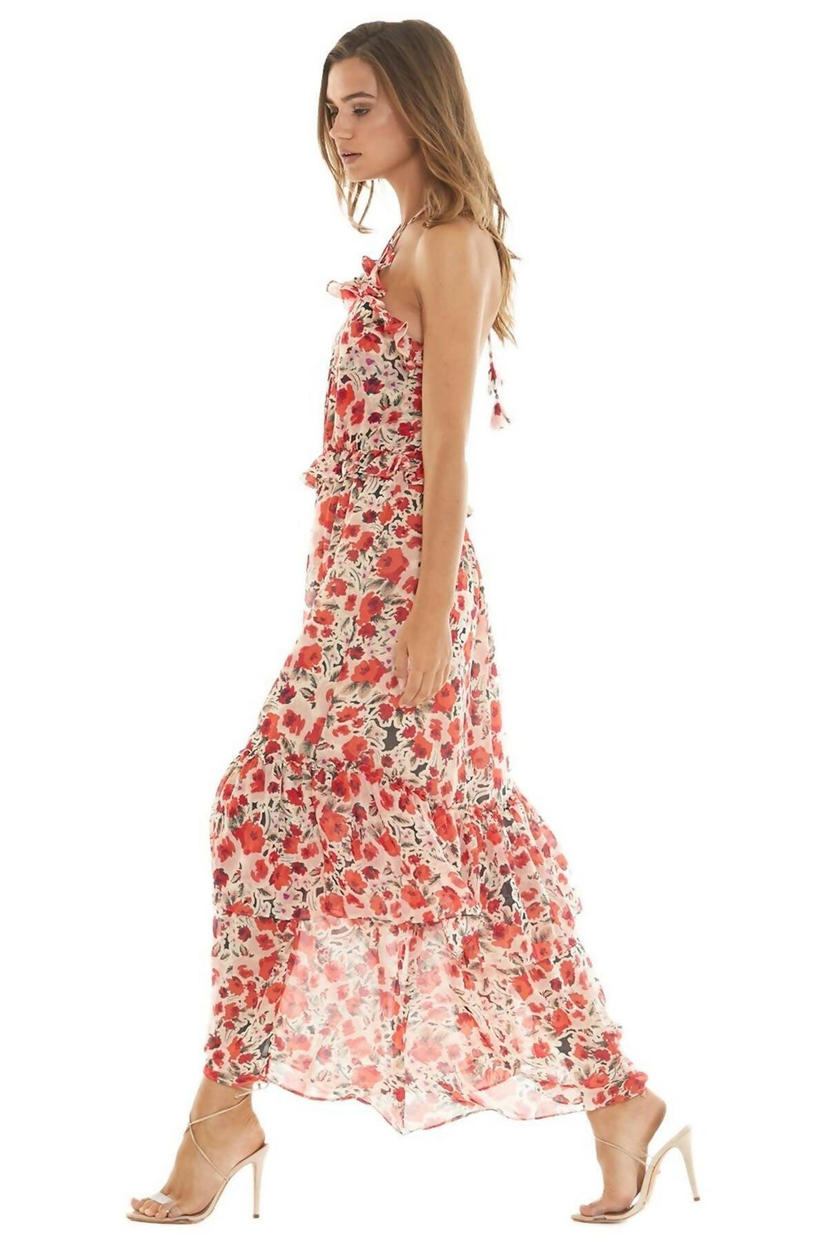 Gia Viscose Floral Summer Maxi Dress - Endless - UAE Rental and Resale for Women's Fashion