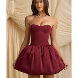 Gloriana Convertible Bow-Detail Bubble Hem Midaxi Dress - Endless - UAE Rental and Resale for Women's Fashion