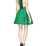 Green Brocade Party Dress - Endless - UAE Rental and Resale for Women's Fashion
