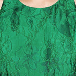 Green Brocade Party Dress - Endless - UAE Rental and Resale for Women's Fashion