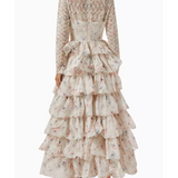 Halliday Tiered Ruffle Gown - Endless - UAE Rental and Resale for Women's Fashion