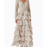 Halliday Tiered Ruffle Gown - Endless - UAE Rental and Resale for Women's Fashion