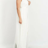 Halterneck Jumpsuit with Tulle Overskirt - Endless - UAE Rental and Resale for Women's Fashion