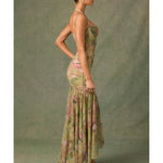 Haruna Ruched Asymmetric Corset Gown - Endless - UAE Rental and Resale for Women's Fashion