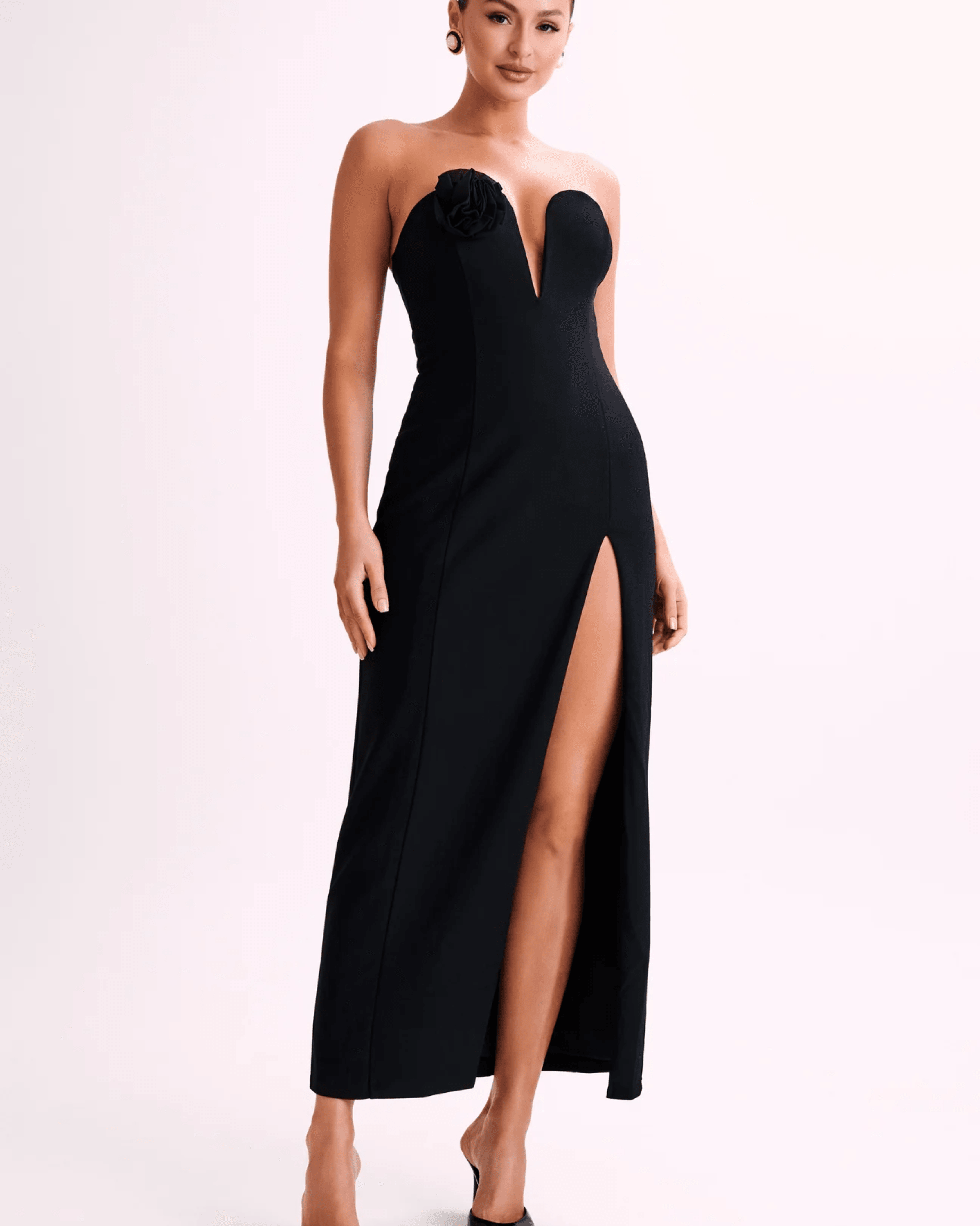 Haven Rose Strapless Maxi Dress - Endless - UAE Rental and Resale for Women's Fashion