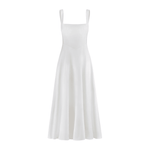 High Waist Square Neck Midi Dress - Endless - UAE Rental and Resale for Women's Fashion