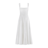 High Waist Square Neck Midi Dress - Endless - UAE Rental and Resale for Women's Fashion