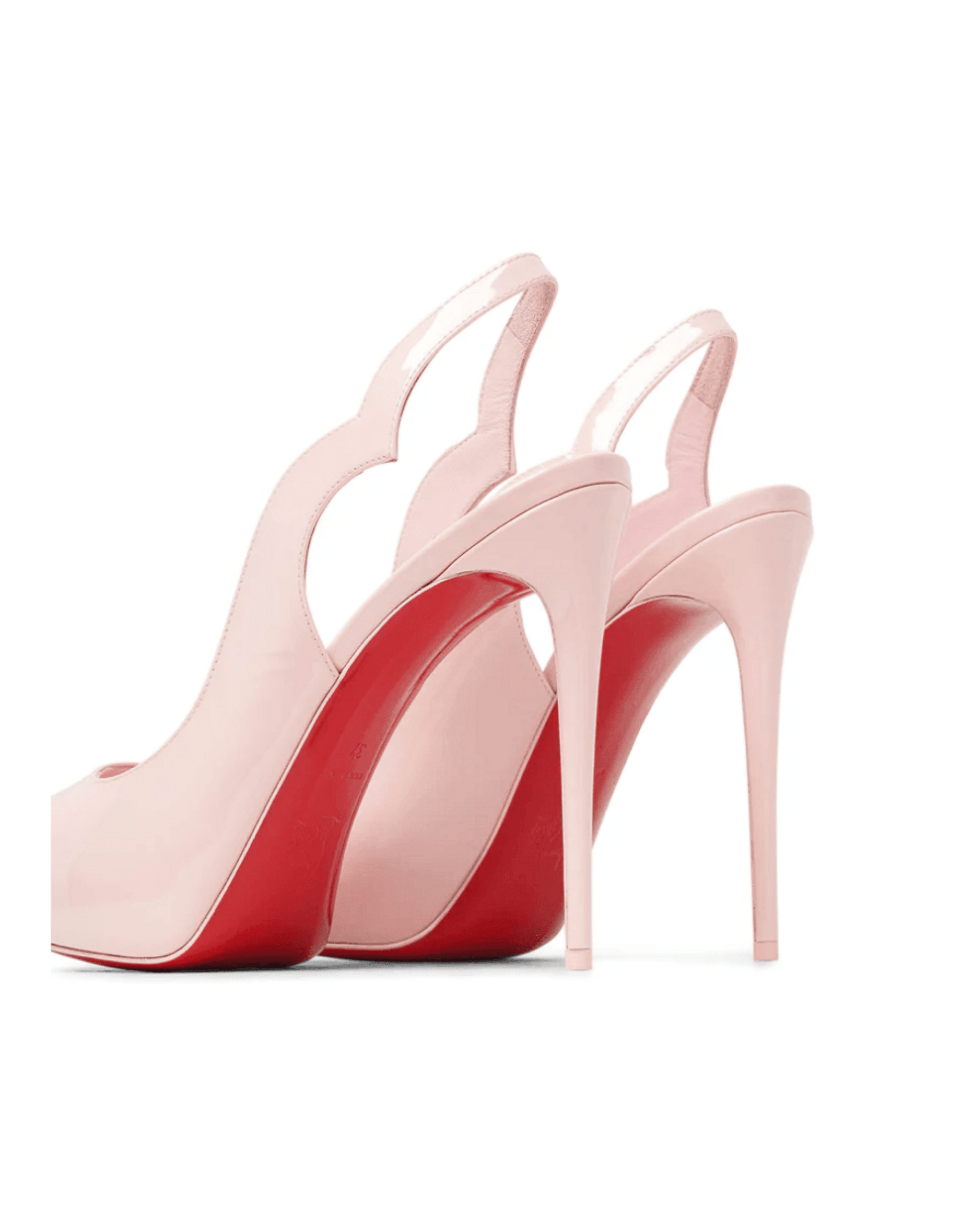 Hot Chick Sling 120 Pink Patent Pumps - Endless - UAE Rental and Resale for Women's Fashion