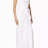 Ilkin Asymmetric Cotton Maxi Dress - Endless - UAE Rental and Resale for Women's Fashion