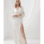 India Dress-Oyster - Endless - UAE Rental and Resale for Women's Fashion