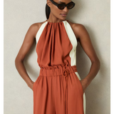 Inez Colour-Block Rope-Cord Jumpsuit - Endless - UAE Rental and Resale for Women's Fashion