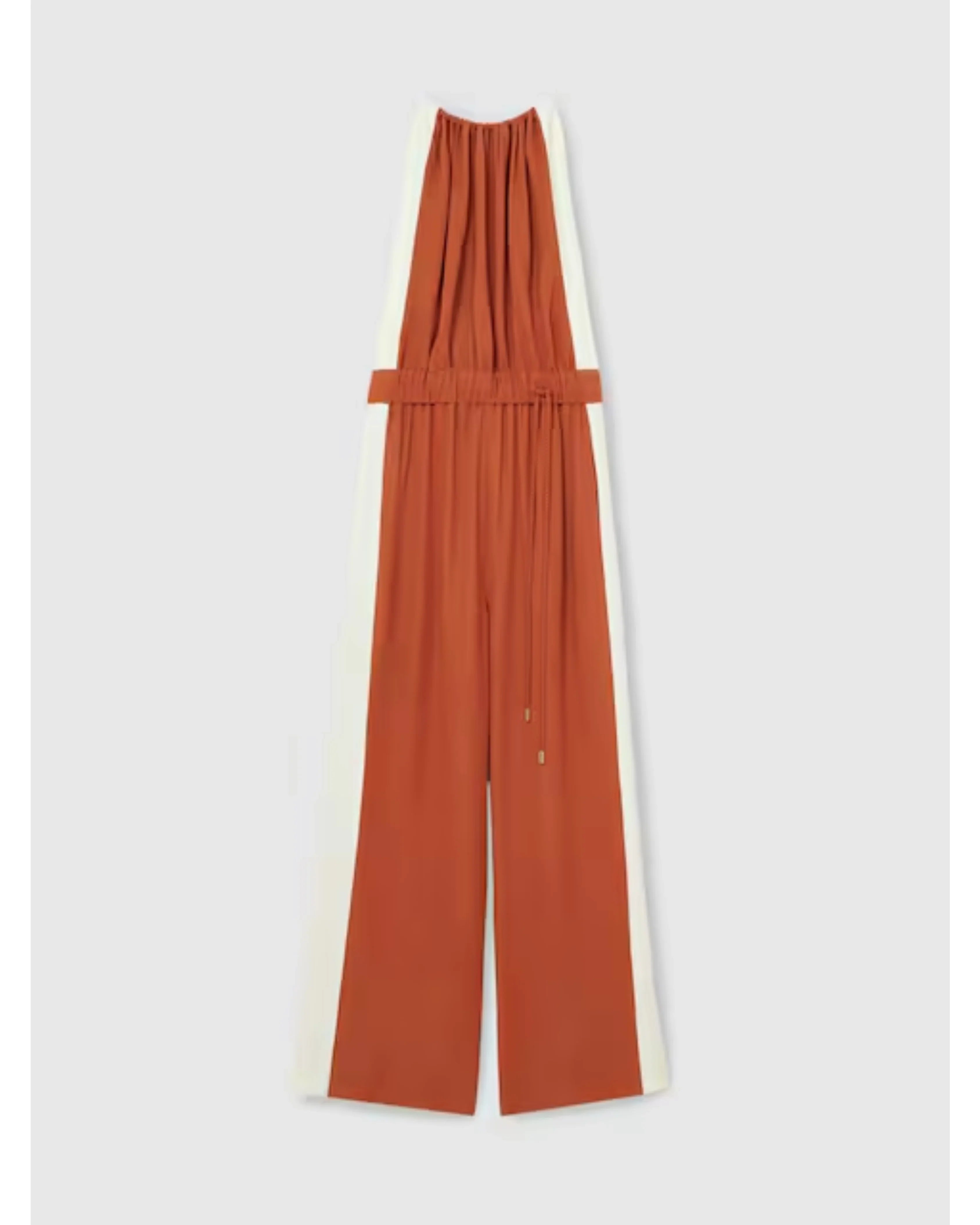 Inez Colour-Block Rope-Cord Jumpsuit - Endless - UAE Rental and Resale for Women's Fashion