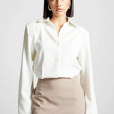 Pinstripe Skirt Shirt Dress