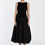 James Black Bubble Midi Dress - Endless - UAE Rental and Resale for Women's Fashion