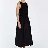James Black Bubble Midi Dress - Endless - UAE Rental and Resale for Women's Fashion