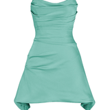 Jasmine Jade Draped Strapless Corset Dress - Endless - UAE Rental and Resale for Women's Fashion