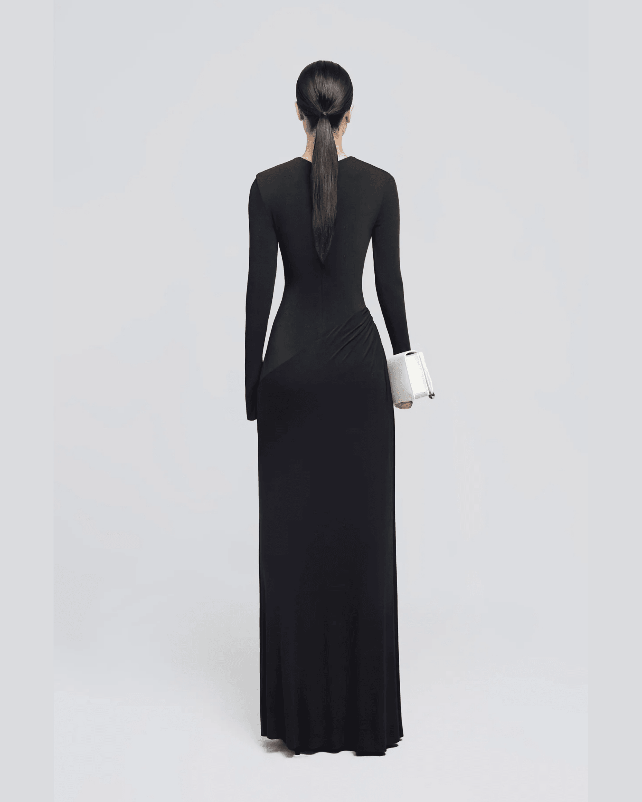 Jasmine Long sleeves Jersey Knit Dress - Endless - UAE Rental and Resale for Women's Fashion