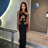 Jayla Cut Out Dress in Black - Endless - UAE Rental and Resale for Women's Fashion