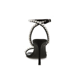 Jazzy Belle Black Satin Heel - Endless - UAE Rental and Resale for Women's Fashion