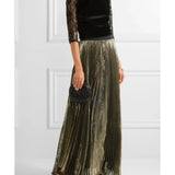 Jenny Cropped Lace Paneled Velvet Top - Endless - UAE Rental and Resale for Women's Fashion