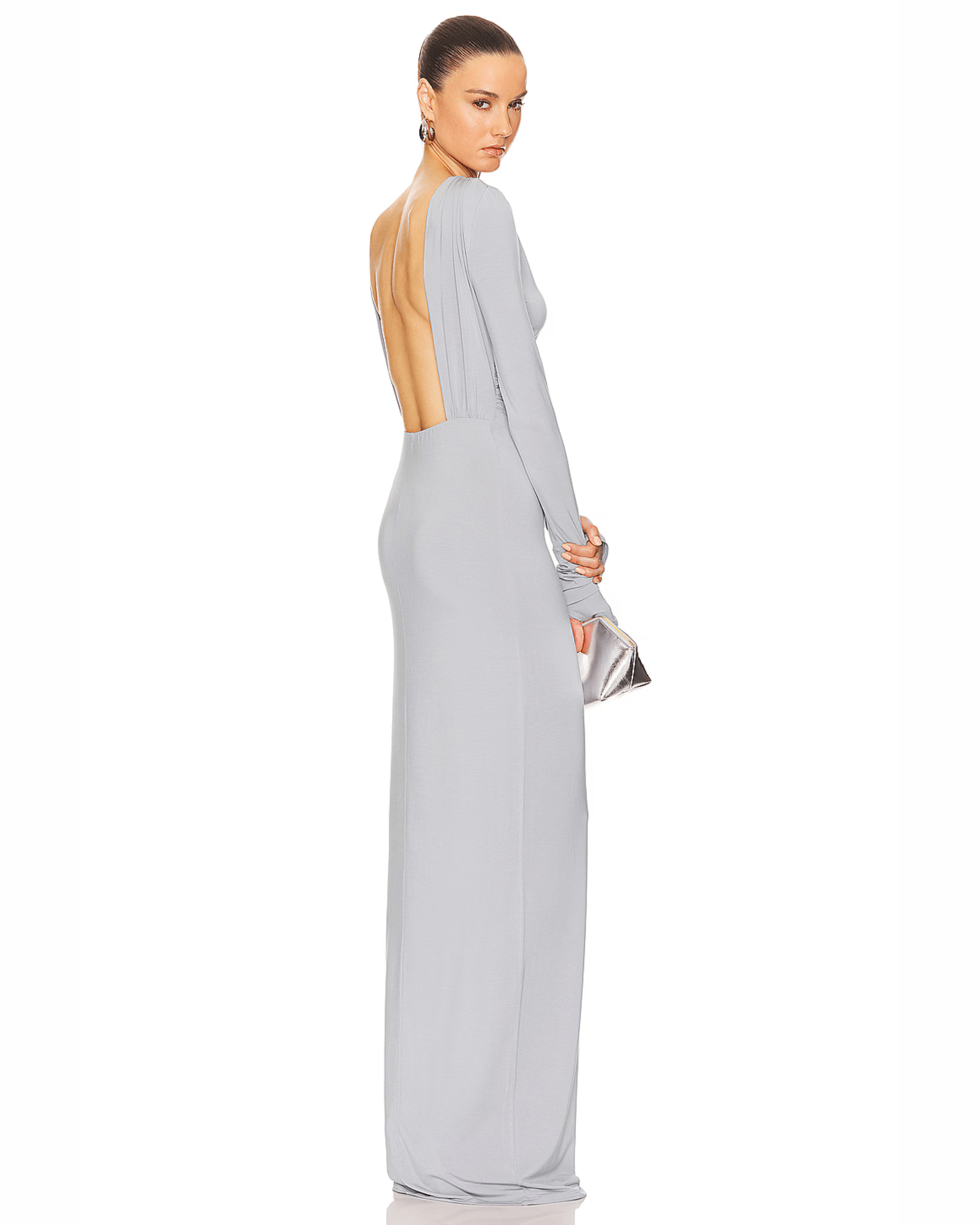 Jersey Backless Maxi Dress - Endless - UAE Rental and Resale for Women's Fashion