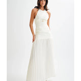 Jillian Pleated Maxi Skirt - Endless - UAE Rental and Resale for Women's Fashion