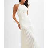 Jillian Pleated Maxi Skirt - Endless - UAE Rental and Resale for Women's Fashion