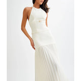 Jillian Pleated Maxi Skirt - Endless - UAE Rental and Resale for Women's Fashion