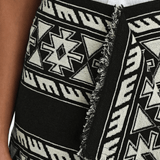 Jiloa Draped Jacquard Mini Skirt - Endless - UAE Rental and Resale for Women's Fashion