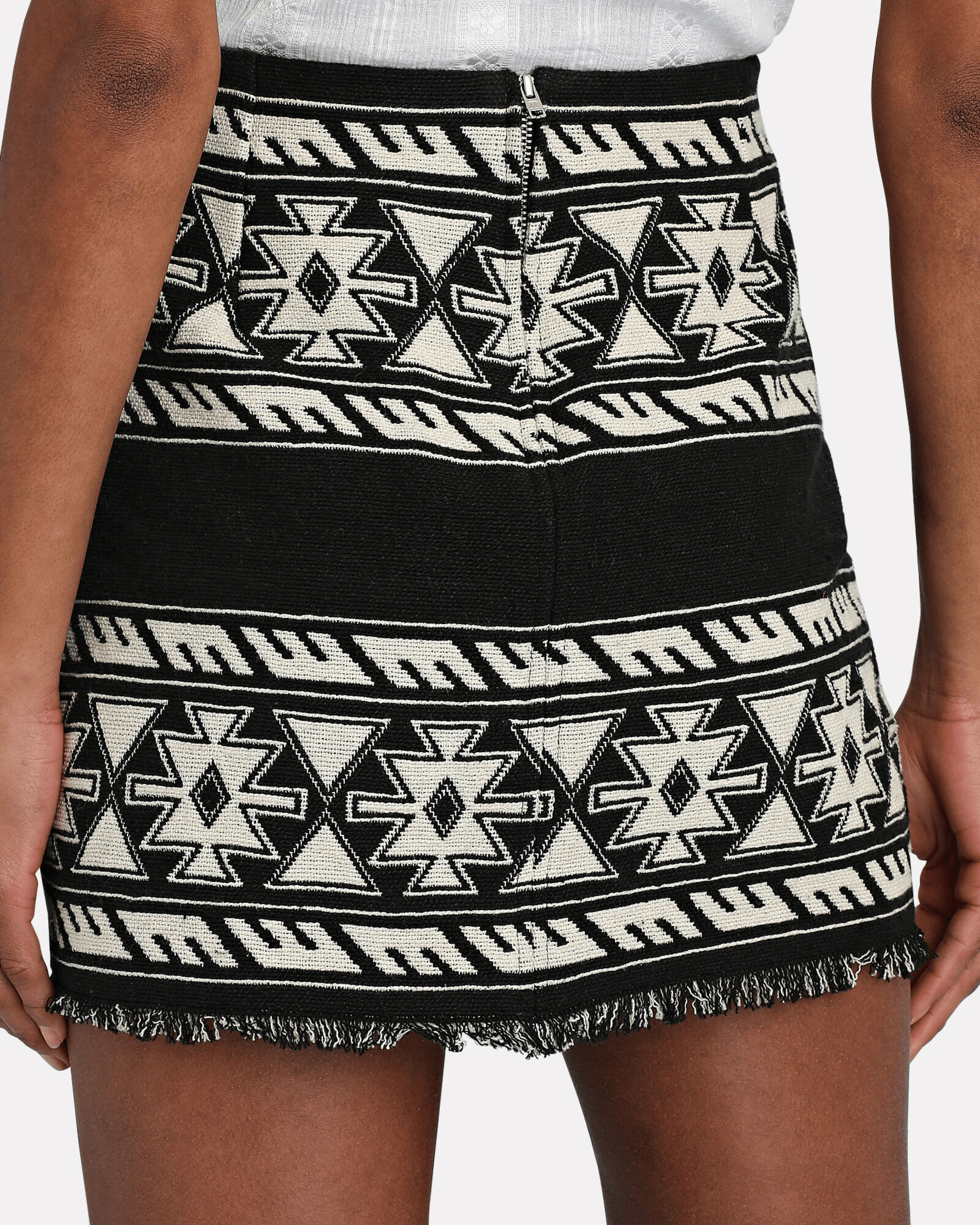 Jiloa Draped Jacquard Mini Skirt - Endless - UAE Rental and Resale for Women's Fashion