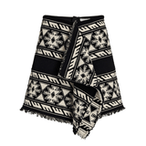 Jiloa Draped Jacquard Mini Skirt - Endless - UAE Rental and Resale for Women's Fashion