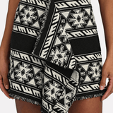 Jiloa Draped Jacquard Mini Skirt - Endless - UAE Rental and Resale for Women's Fashion