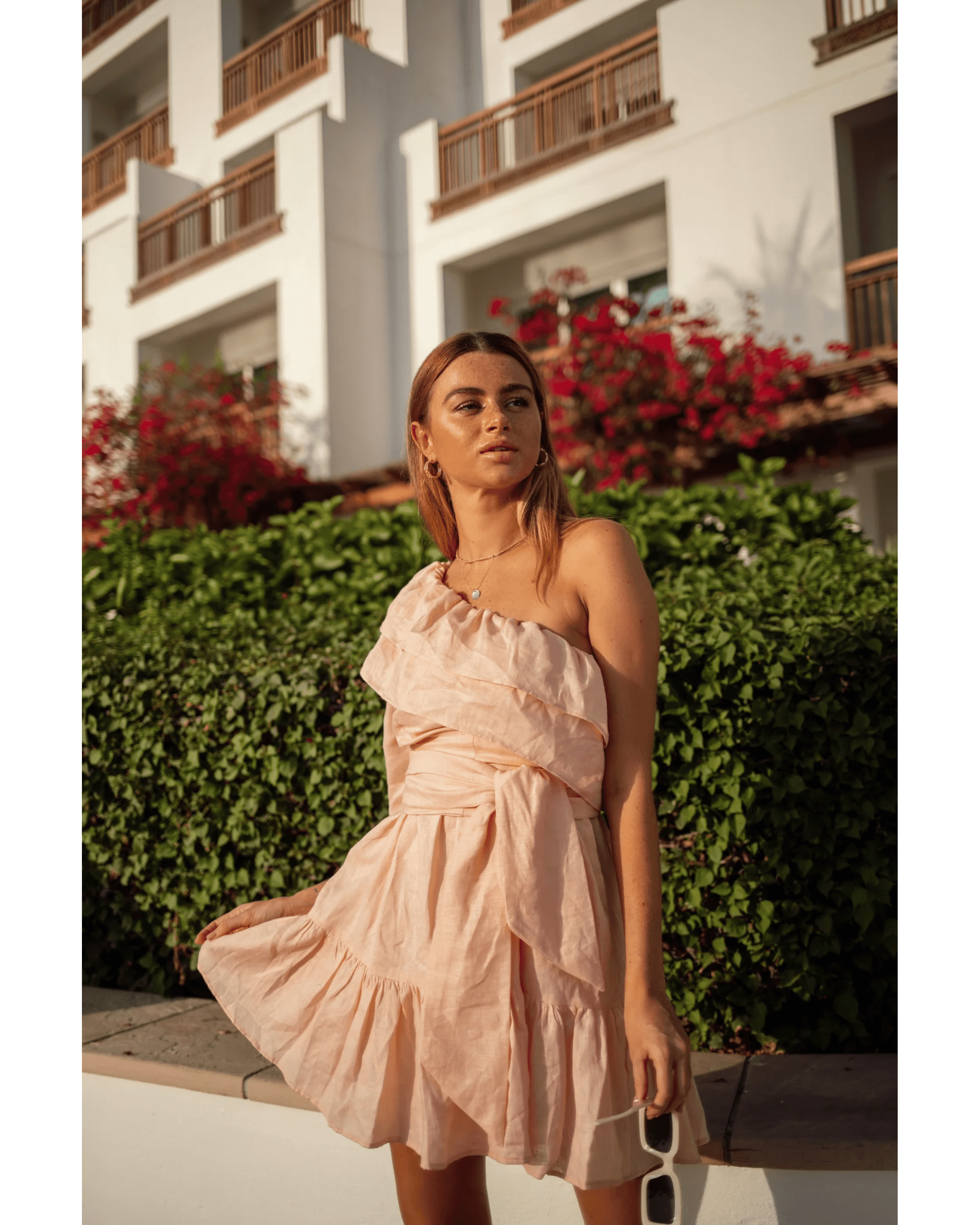 Joelle Linen Dress - Endless - UAE Rental and Resale for Women's Fashion