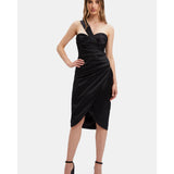 Veda Drape Midi Dress