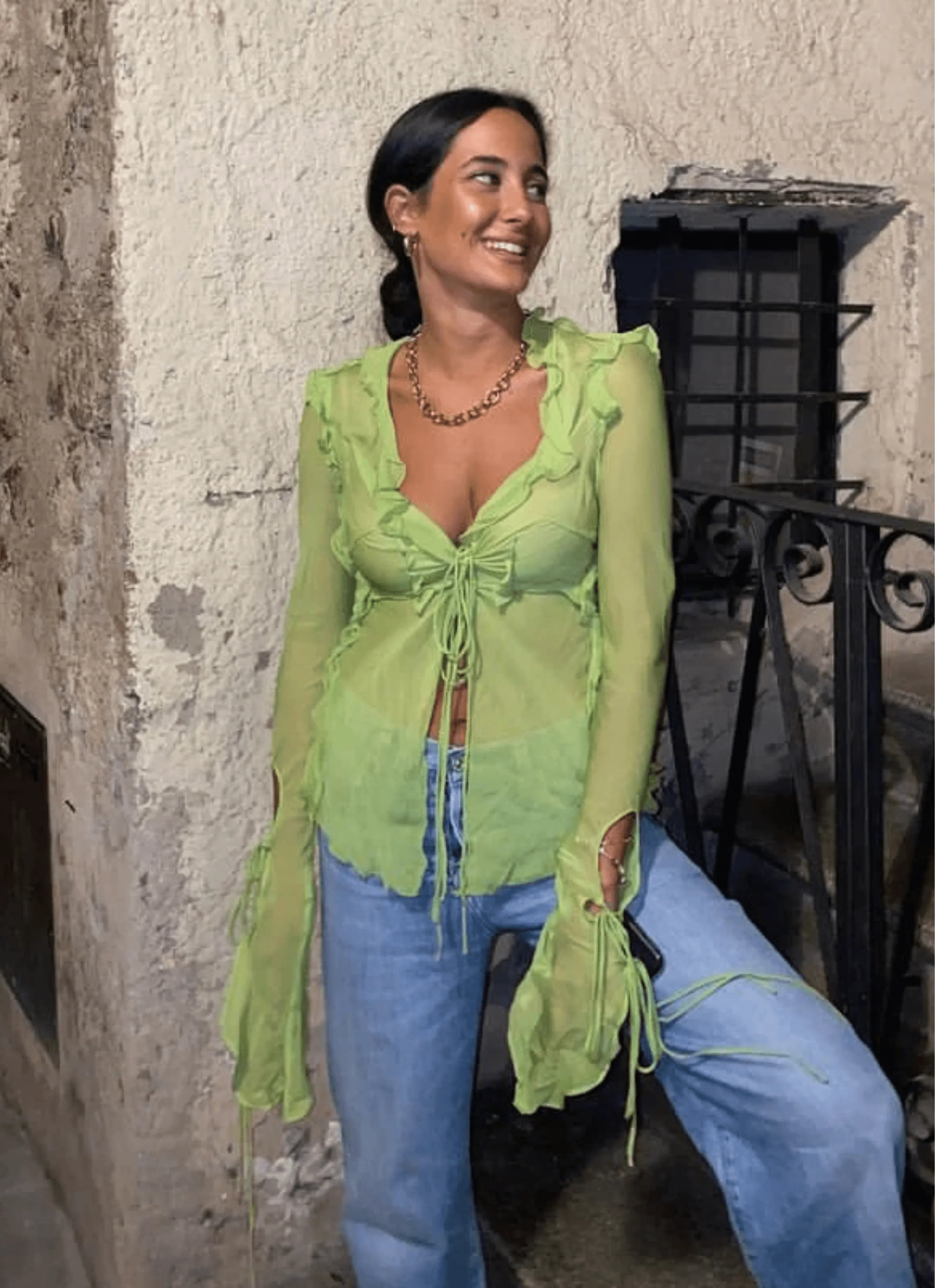 Kaia Blouse - Endless - UAE Rental and Resale for Women's Fashion