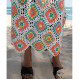 Katerina Crochet And Sequin Luxe Dress - Endless - UAE Rental and Resale for Women's Fashion