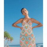Katerina Crochet And Sequin Luxe Dress - Endless - UAE Rental and Resale for Women's Fashion