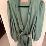 Kennedy Long Sleeve Wrap Mini Dress - Endless - UAE Rental and Resale for Women's Fashion
