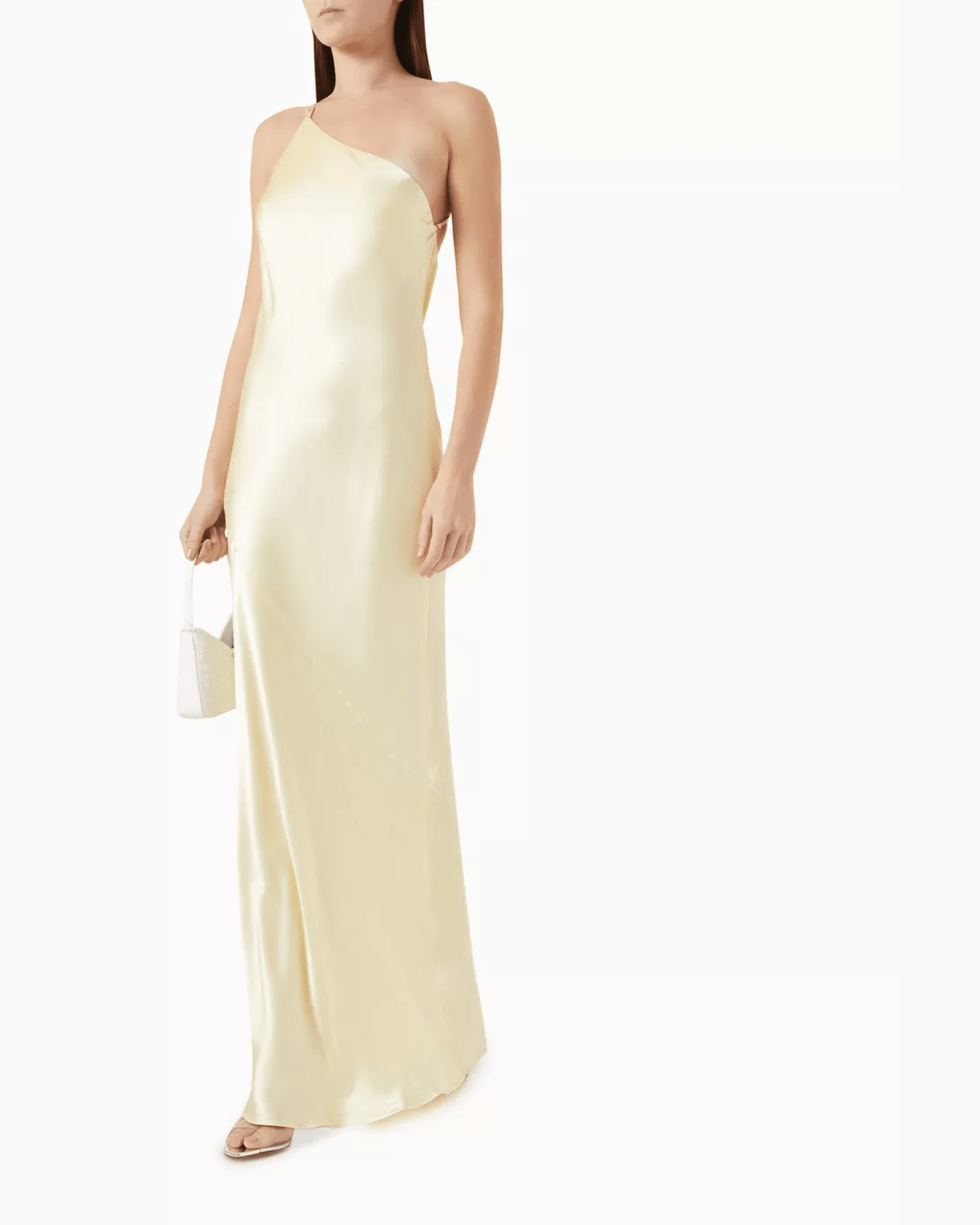 La Lune One-shoulder Maxi Dress - Endless - UAE Rental and Resale for Women's Fashion