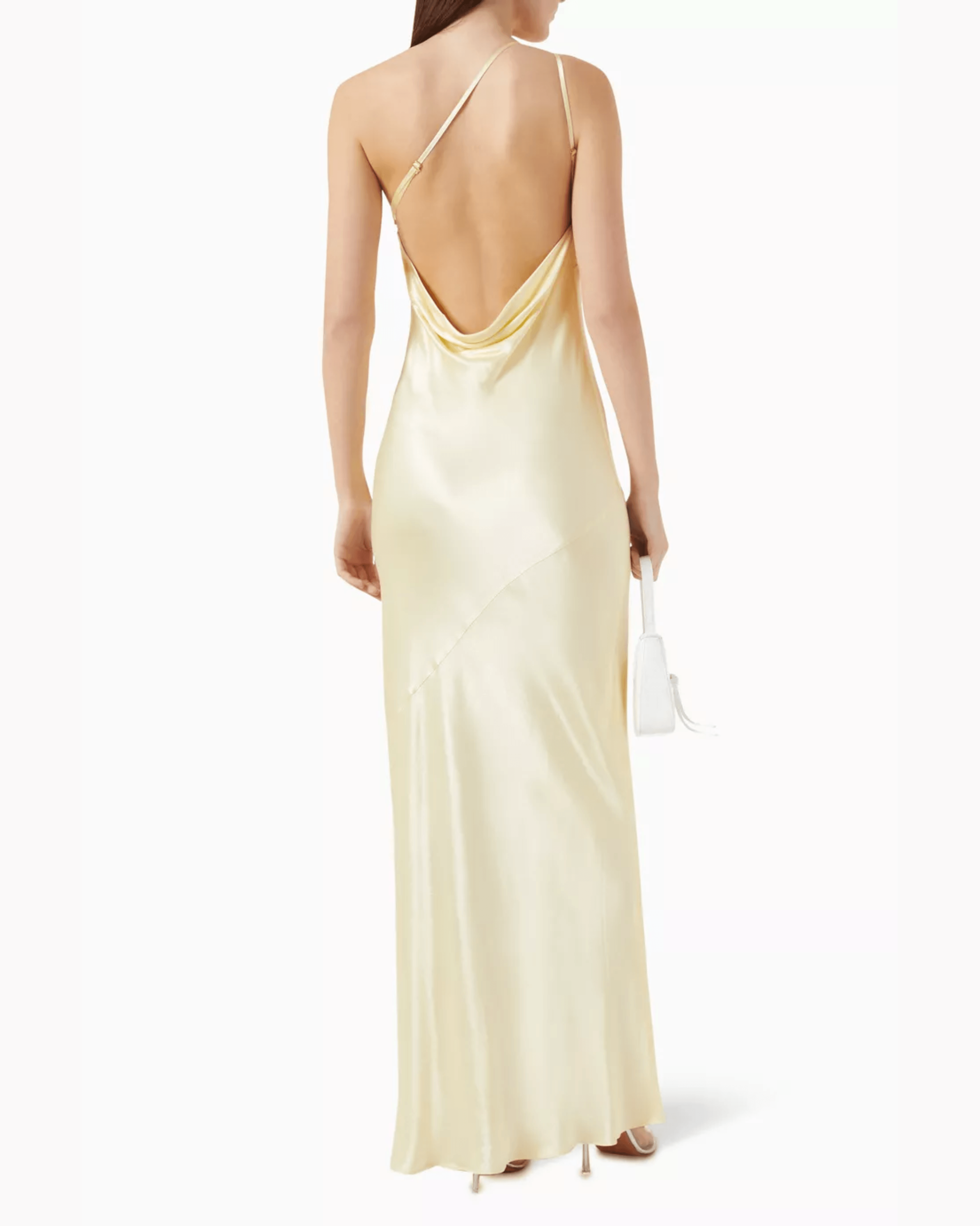 La Lune One-shoulder Maxi Dress - Endless - UAE Rental and Resale for Women's Fashion