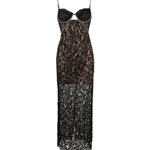 Lace-detail Sweetheart-neck Dress - Endless - UAE Rental and Resale for Women's Fashion