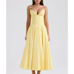 Lady Sunshine Strapless Tulle Midi Dress - Endless - UAE Rental and Resale for Women's Fashion