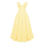 Lady Sunshine Strapless Tulle Midi Dress - Endless - UAE Rental and Resale for Women's Fashion