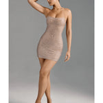 Lasma Embellished Halterneck A-Line Mini Dress - Endless - UAE Rental and Resale for Women's Fashion