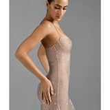 Lasma Embellished Halterneck A-Line Mini Dress - Endless - UAE Rental and Resale for Women's Fashion